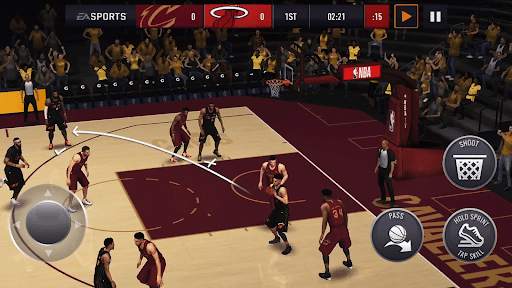 NBA LIVE Mobile Basketball screenshot 1