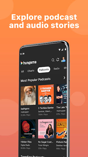 Hungama: Music Movies Podcasts स्क्रीनशॉट 5