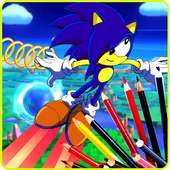 Learn To Draw :Sonic Hedgehog