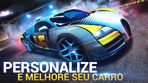 Jogo de Carro, Crazy Speed Car, Carros de Corrida, Carro Laranja, Carro  Jogo