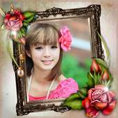 Rose Flower Photo Frame - Rose frame photo editor on 9Apps