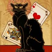 Black Cat Solitaire - TriPeaks