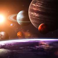 كواكب المجموعة الشمسية 3d