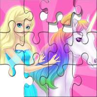 Puzzle della principessa per bambini
