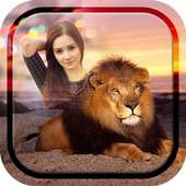 Lion Photo Frame on 9Apps