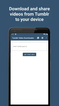 Tumblr video downloader - Davapps