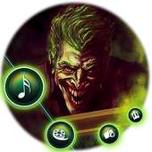 Scary evil gloomy joker theme