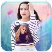 Girls T-Shirt Photo Frame on 9Apps