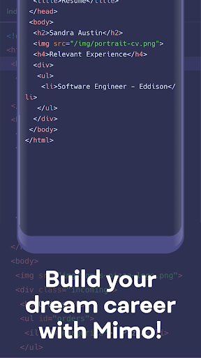 Mimo: Learn coding in HTML, JavaScript, Python screenshot 6