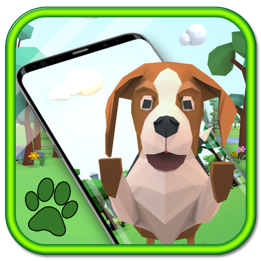 3D Cute puppy theme&amp;Lovely dog wallpaper icon