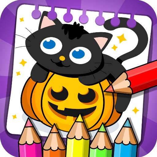 Halloween - Coloring & Games