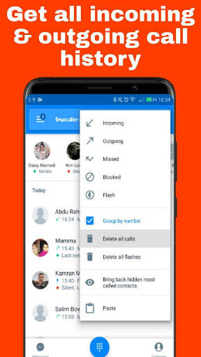 Call history : call Details App 2020 स्क्रीनशॉट 3