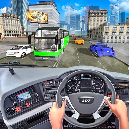 Modern City Coach Bus Driving Simulator: Bus Rider