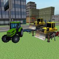 Traktör sürücüsü 3D: Şehir