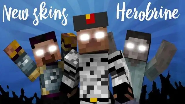 Herobrine Skin Pack For Minecraft Bedrock! (100+ Skins) 