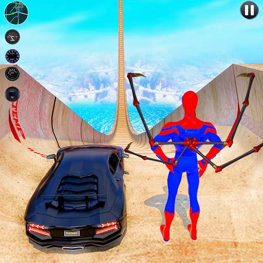Spider Mega Ramp: Car Games