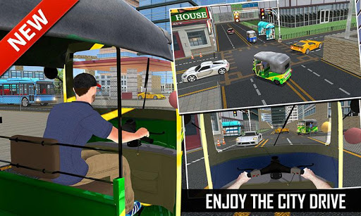 Offroad Tuk Tuk Auto Rickshaw: New Driving Games screenshot 8