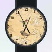 Bird and Flower Watch Face on 9Apps