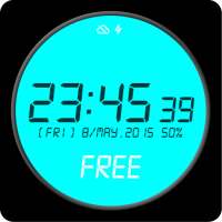 Digital Watch Face Free on 9Apps