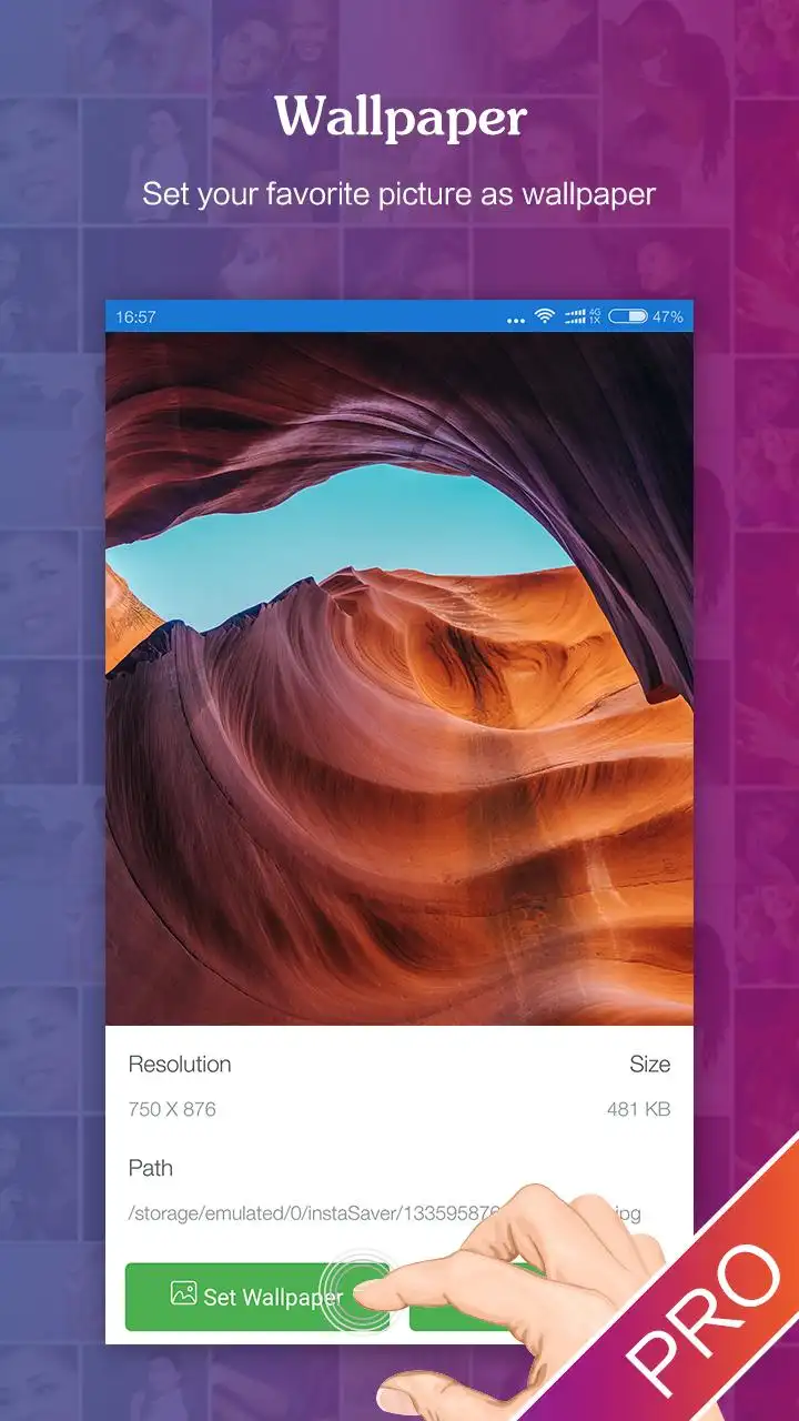 Photos & Videos Saver for Instagram For PC installation