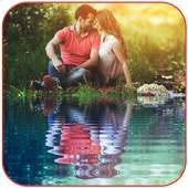 Water Reflection Photo Frame