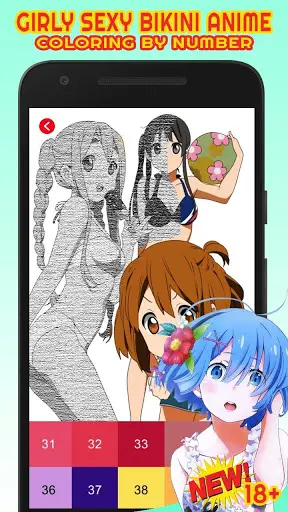 Sexy Anime Stickers bending over bikini Girl Women Explicit Beautiful  Gorgeous – Universal Education