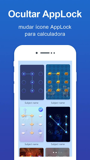 Bloqueio de aplicativos: Bloqueio por pin e padrão screenshot 7