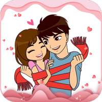 Love Couple WAStickers - Love Stickers 2021