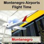 Montenegro Airports Flight Time on 9Apps