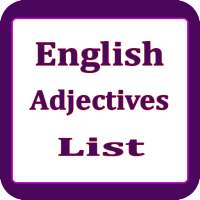 English Adjectives List on 9Apps