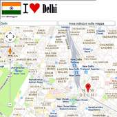 Delhi map