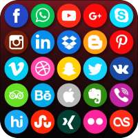 All Social Media Apps in one app-Social Activities