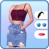 Women Skirt Photo Suit on 9Apps