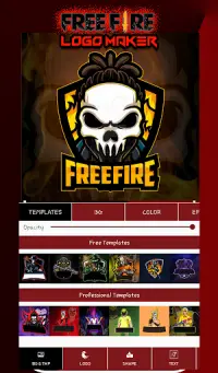 How to make free fire gaming logo online, Free templates