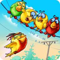 Birds On A Wire: Match 3 on 9Apps