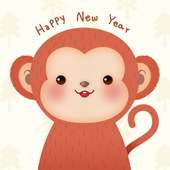 Happy Monkey Year Atom Theme