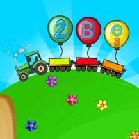 Balloon Pop Kids Games: Juegos de aprendizaje.