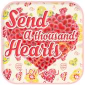 My hearts: Send a thousand hearts