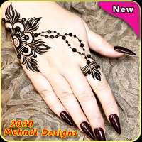 Latest Mehndi Design Henna bridal gol tikki 2021