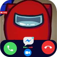 Call from 📱 among us video call & talk  chat