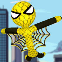 Spider Rope Stickman Hero