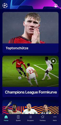 Champions League offiziell screenshot 1