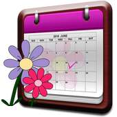 Women's Diary Period Calendar