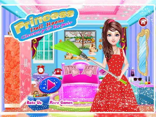 Doll House Cleanup Design Game APK for Android Download