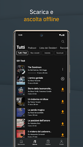Audible - Audiolibri & Podcast screenshot 5