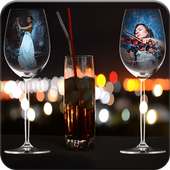 Glass Dual Photo Frames