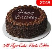 Happy Birthday & Anniversary Cake Photo Editor