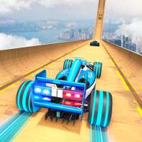 mobil formula polisi stunts racing-stunt car games