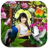 love bird insta pic  photo frame art