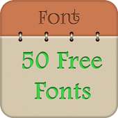 50 Fonts for Samsung Galaxy 7 on 9Apps